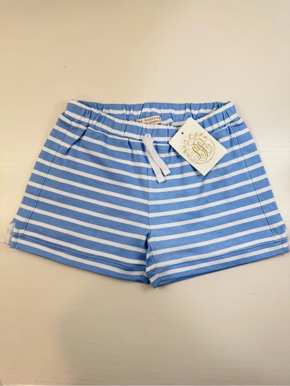 NWT Peggy Green Polo + TBBC Striped Shaefer Shorts 6